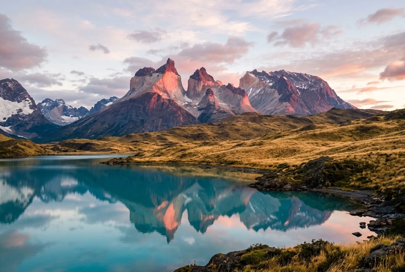 Montanhas e trilhos selvagens da Patagónia, Chile